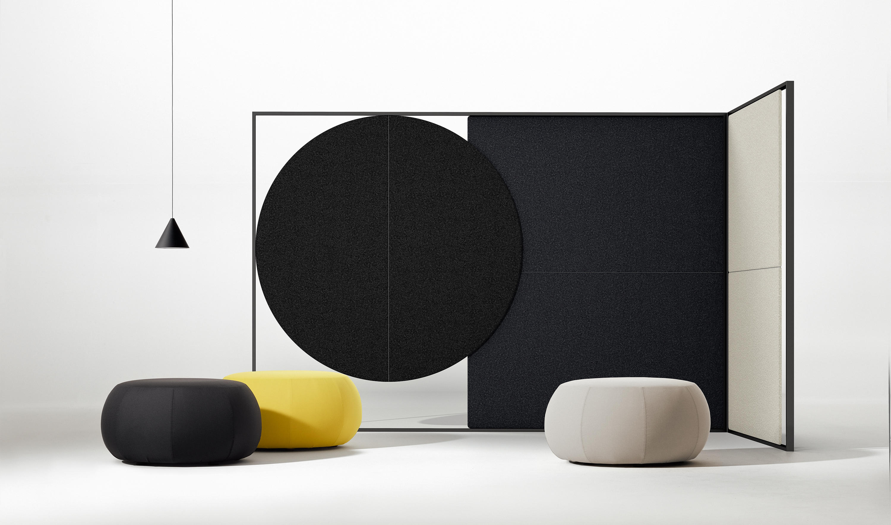 办公屏风|屏风工作站|办公家具|设计师家具|Parentesit 空间隔断屏风/装饰面板